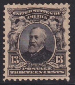 US Bureau and Regular Issues #308 Mint Hinged  VF - XF Cat Value: $55 as 85