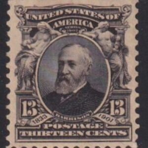 US Bureau and Regular Issues #308 Mint Hinged  VF - XF Cat Value: $55 as 85