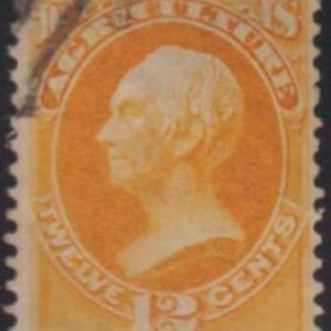 US Officials #O6 Used  F - VF Light Cancel Cat Value: $260