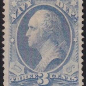 US Officials #O37 Mint  VF - XF No Gum Cat Value: $90 as 85