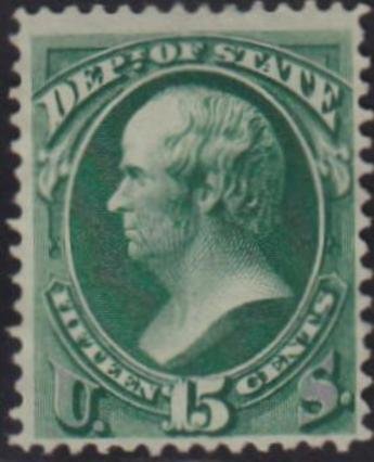 INV-32929itExt_c3a667ef-1bb4-40a1-af3e-830e338d3986 US Officials #O64 Mint F - VF No Gum, Bright Color Cat Value: $170