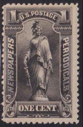 INV-32932itExt_74319595-279b-4781-b197-aa59cce6f91d US Newspaper Stamps #PR102 Mint LH F Short Perfs left Cat Value: $230