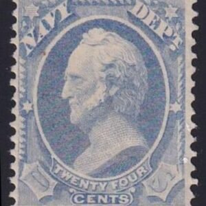US Officials #O43 Mint  F - VF No Gum Cat Value: $200 as no gum