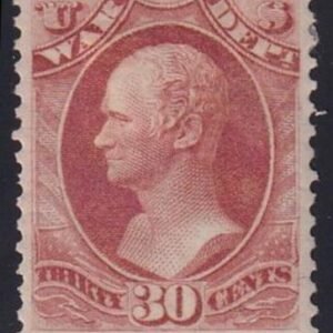 US Officials #O92 Mint Hinged  VF + Neat Hinge Remnant Cat Value: $130+