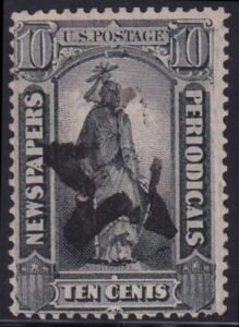 US Newspaper Stamps #PR15  F Handstamp star Cencel Cat Value: $150
