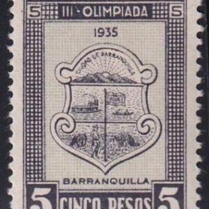 Columbia #435 Mint LH  VF - XF Olympics Cat Value: $425