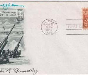 US 976 FDC Signed by General Omar Bradley