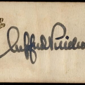 US Autograph - Gifford Pinchot, PA Governor and 1st Head of the US Forest Service
