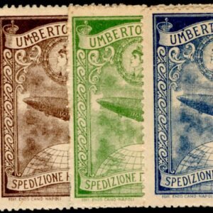 Italy 1928 Polar Expedition of Airships Vignette Set of 4