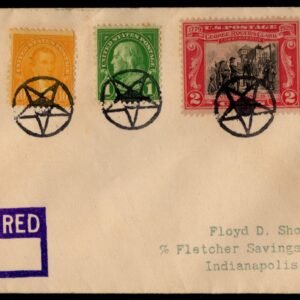 US Kentucky, Ed 552, 562, 651, 685 Fancy Cancel Cover, Star