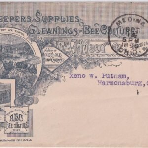 US 1899 Advertising cover, Bees