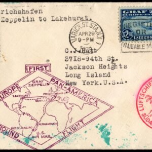 US 1930 C15 F-VF Stamp on VF Cover Sent to Long Island ,NY