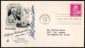 US 953 FDC signed by  PMG Jesse Donaldson