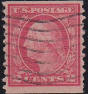 US Washington - Franklin #454 Used VF