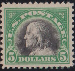 US Washington - Franklin #524 MintNH F - VF