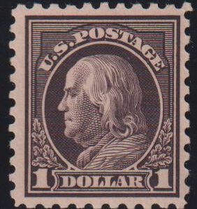 US Washington - Franklin #478 MintLH F - VF