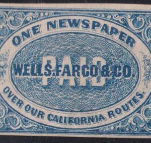 US Locals and Carriers #143LP3 MintHinged VF