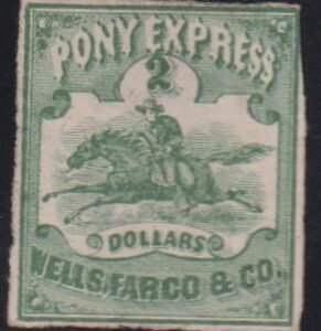 US Locals and Carriers #143L4 Mint F - VF