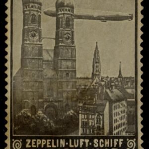 Germany 1912 Munich, Viktoria Luise Airship Vignette