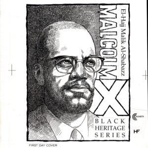 US Cover Craft / House of Farnam 1999 #3373 Black Heritage - Malcolm X