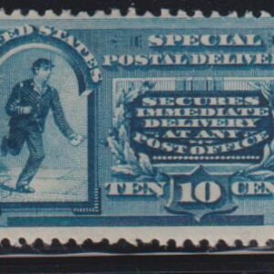 US Special Delivery #E2 MintNH F+