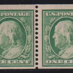 US Washington - Franklin #387 UsedLH F - VF