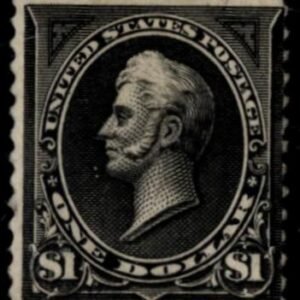 US Bureau and Regular Issues #261 H Just Fine, Regummed