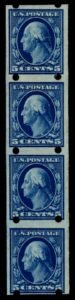US Vending Machine #347 BR II NH-H  Strip of 4