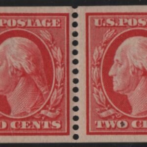 US Washington - Franklin #353 Pair H F-VF