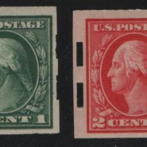 US Vending Machine #408-409 SCH III H VF-XF Guide Line Pairs