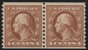 US Washington - Franklin #457 NH F-VF Pair
