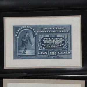 US E185, 2PL, 4P2 Roosevelt Small Die Proofs