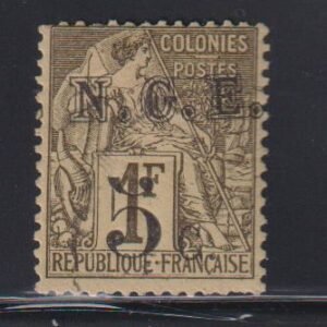 French Colonies and French Area - New Caledonia #8 Used  F - VF  signed  Cat Value: $26.50