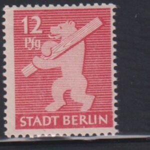 Germany - East Zone Berlin #Mi 5AAwbt NH  F+  copy of Herbert certification  Cat Value: $300