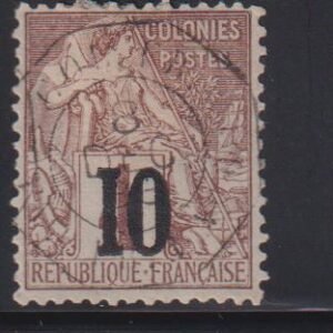 French Colonies and French Area - Senegal #12 Used  F - VF Signed nice cancel  Cat Value: Yvert: €265 Scott: $120