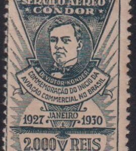 Countries A - M - Brazil #1CL9 LH  AVE - F  condor  Cat Value: $180