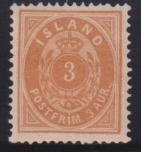 Iceland #15 LH  VF - XF Cat Value: $62.50