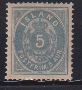 Iceland #9 LH  XF Ohh gee  Cat Value: $425