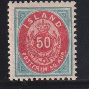 Iceland #30 NH  F - VF   Cat Value: $1350