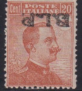 Italy and Italian Area #B11 LH Mint  F - VF Inverted overprint multiple signatures  Cat Value: $850