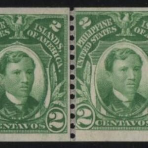 US Philippines 326 H Paste-up Strip of 4, Unlisted