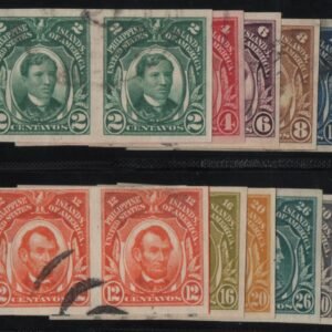 US Possessions - Philippines 340a-349a Used VF-XF