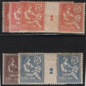 France 113, 124, 125, 127 Millesime Mint