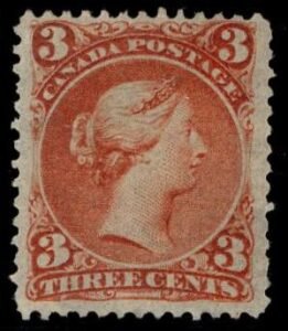 Canada #25b Mint F-VF No Gum