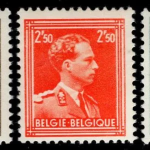 Belgium 285a, 291a, 360a NH VF  perf 11 1/2