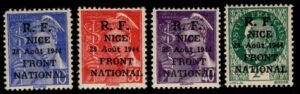 France Nice Alpes - Maritime Yv 1-3, 6 LH F-VF