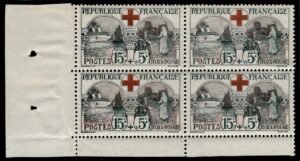 France B11 NH/LH VF-XF Block of 4