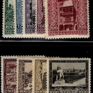 Austria B52-65 LH F-VF, Signed