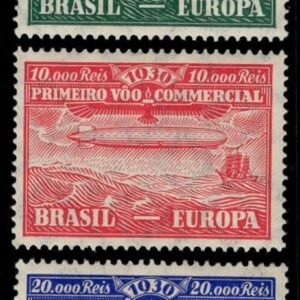 Brazil 4CL1-3 LH VF Zeppelins