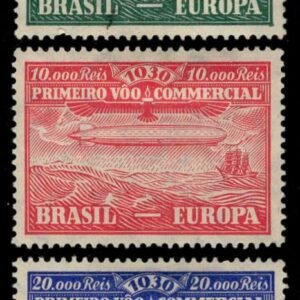 Brazil 1930 4CL1-3 Mint F-VF Zeppelins